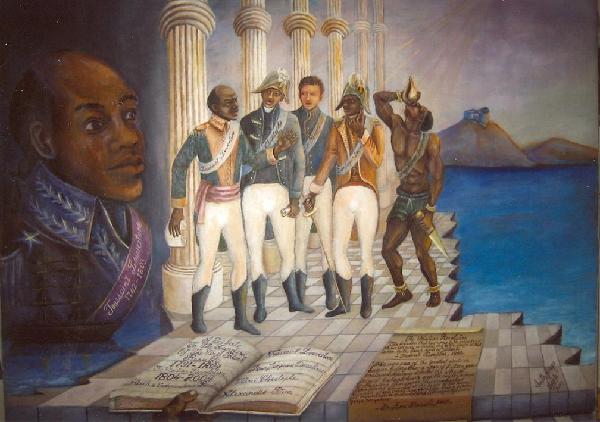 Toussaint Louverture, Dessalines, Petion, Christophe, Boukman